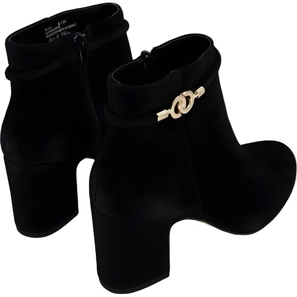 Bella Vita Diaz Black Kid Suede Bootie Women's US 8.5M - Picture 3 of 6